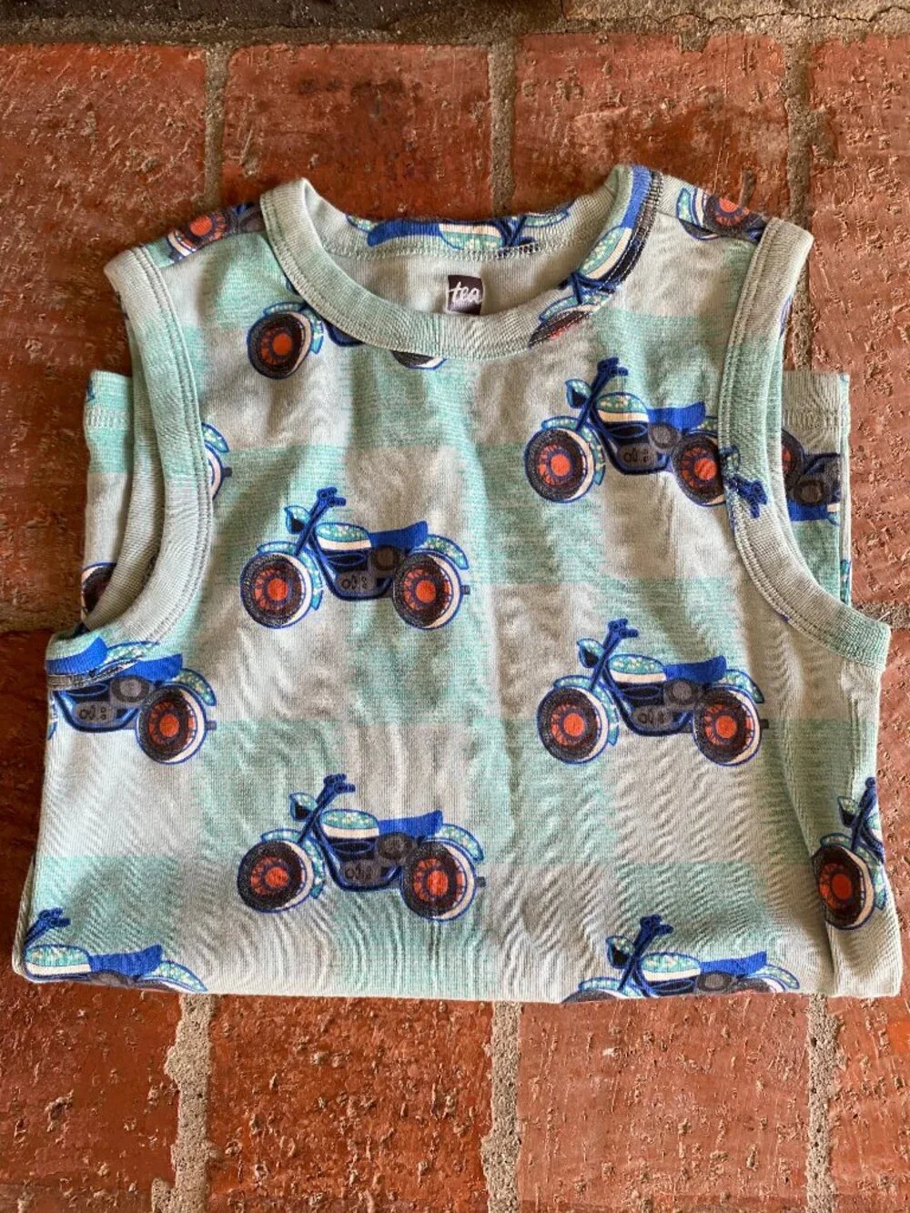 Tea Collection Tank Pajama Set Size 10 NWOT (washed but never worn!)